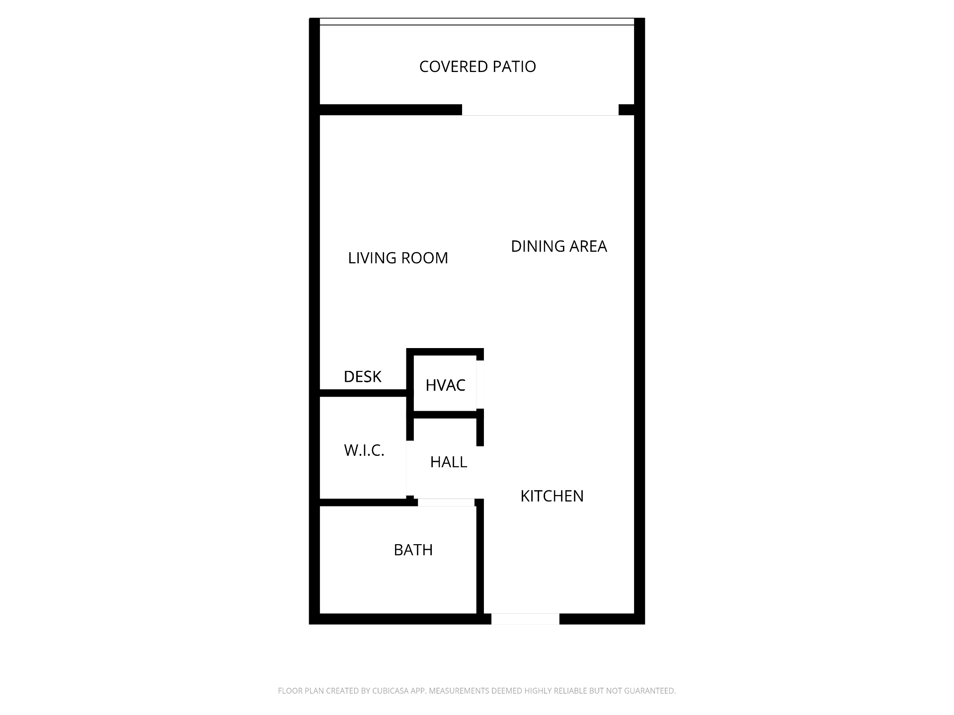 Interior Unit floor plan